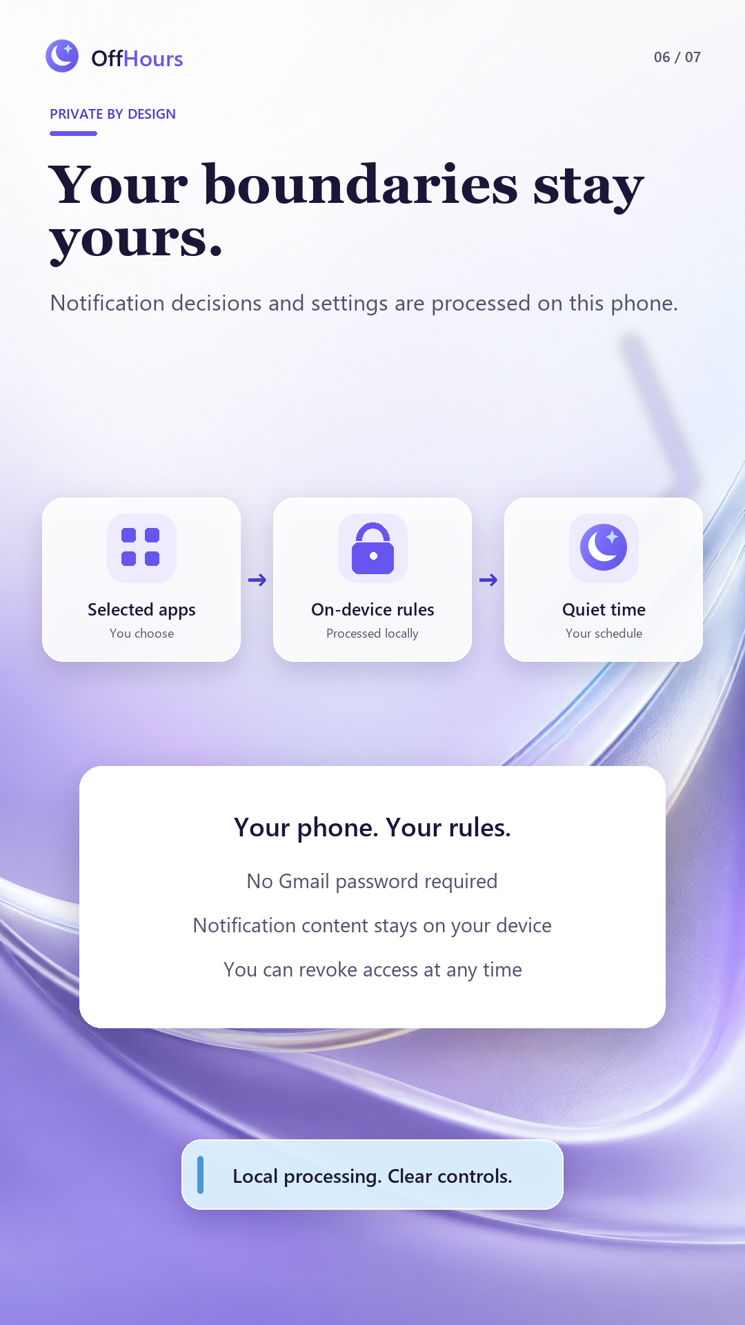 Private on your phone